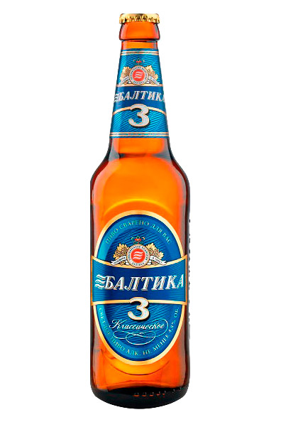 Пиво Балтика №3 Классическое, 4,8% с доставкой по Словении