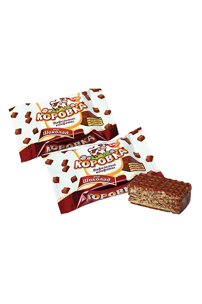 Вафельная шоколадная конфета  Коровка с доставкой по Словении