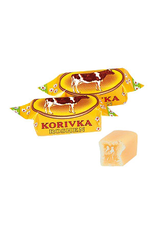 Mehka karamela Kravica, na vago, Ukrajina z dostavo v Sloveniji