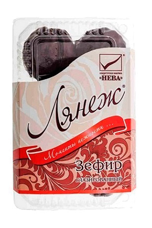 Zefir Ljanež v čokoladi, 450g. Rusija z dostavo v Sloveniji
