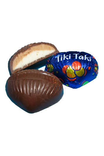 Čokoladni bonboni s kokosom Tiki Taki, na vago, Poljska z dostavo v Sloveniji