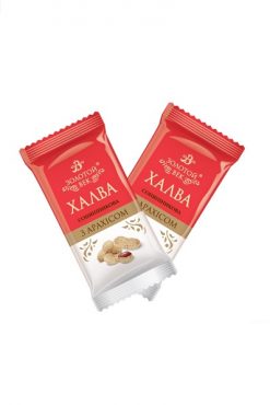 Подсолнечная халва с арахисом