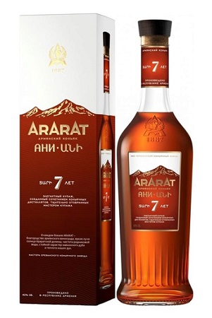 Коньяк АрАрАт Aни 7 лет 0,7л. Армения с доставкой по Словении