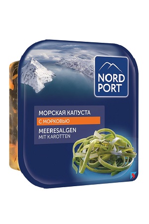 Салат из морской капусты с морковью Беларусь 200г. с доставкой по Словении
