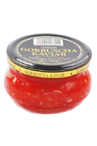 Kaviar gorbuša (družina lososevih), 100g., TM Lemberg, Nemčija z dostavo v Sloveniji