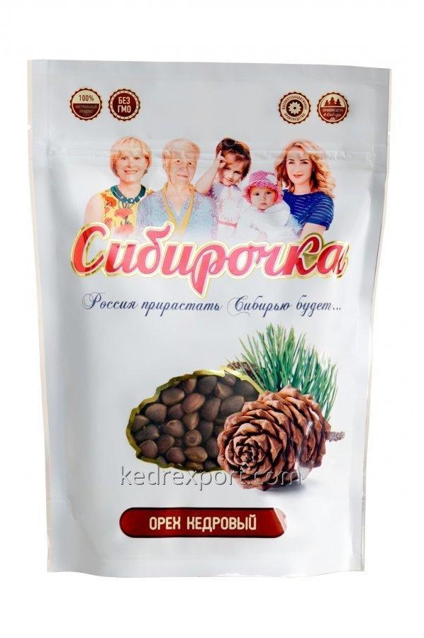 Сибирский кедровый орех Россия, 250г. с доставкой по Словении