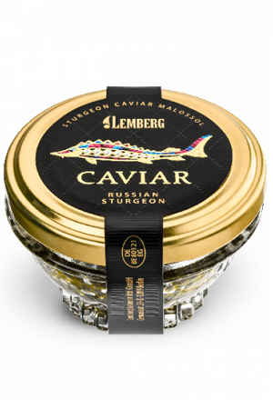 Črni kaviar jesetra, 50g z dostavo v Sloveniji