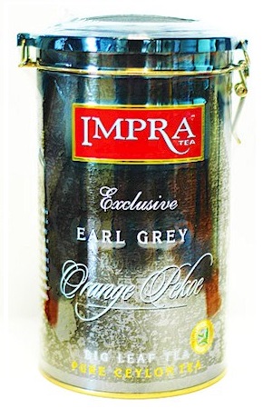 Čaj črni IMPRA, Earl Grey, 250g. Ceylon z dostavo v Sloveniji