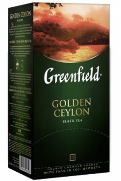 Чай Гринфилд, Golden Ceylon, 25х2г.