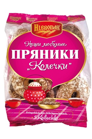 Medenjaki Obročki, Ukrajina, 400g. z dostavo v Sloveniji