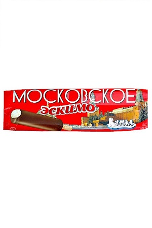 Мороженое Эскимо Московское, 80ml./55g., Латвия с доставкой по Словении