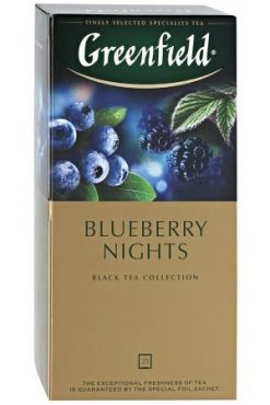 Чай Greenfield Blueberry nights