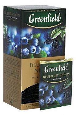 Чай Greenfield Blueberry nights