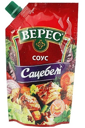 Paradižnikova omaka Sacebeli, TM Veres, 215g., Ukrajina z dostavo v Sloveniji