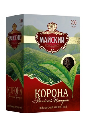 Майский Черный цейлонский листовой чай 200г с доставкой по Словении