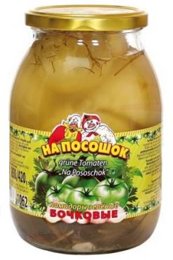 Помидоры зелёные бочковые На посошок