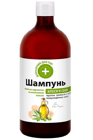 Šampon Home Doctor pivski kvas in olivno olje 100ml. Ukrajina z dostavo v Sloveniji