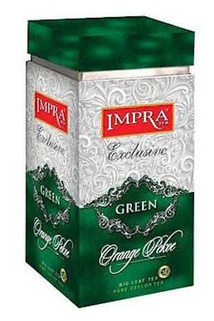 Зелёный чай IMPRA, о. Цейлон, 200г. с доставкой по Словении