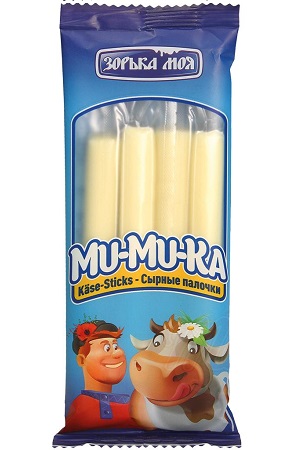 Сырные палочки Му-му-ка, 80г. 40% Латвия с доставкой по Словении