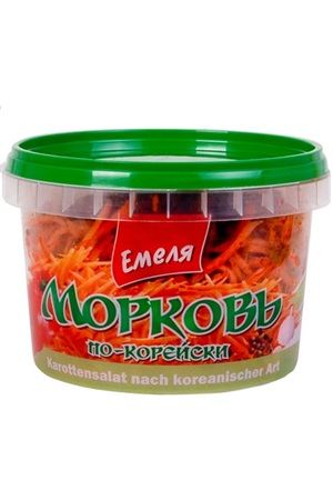 Морковь по-корейски Emelja, 350g с доставкой по Словении
