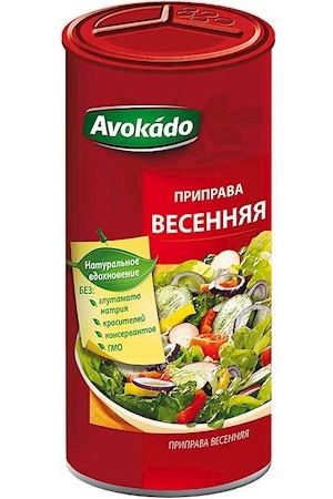 Приправа Весенняя для салатов 160г., Авокадо Польша с доставкой по Словении