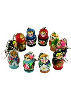 Брелок Матрешка ассорти