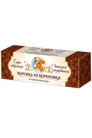 Čizkejk v temni čokoladi Korovka iz Korenovki, 50g z dostavo v Sloveniji