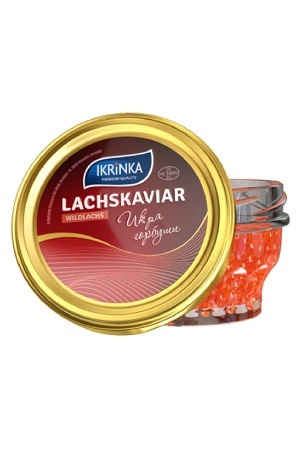 Kaviar lososa (Pacifiški losos), Aljaska, 200g z dostavo v Sloveniji