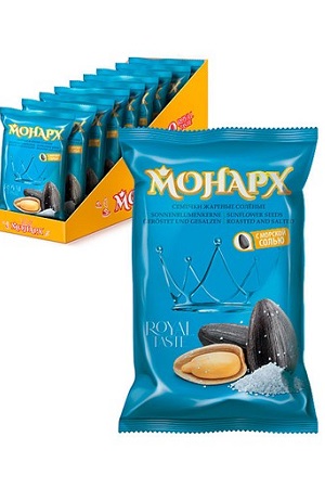 Pražena sončnična semena slana Monarh 300g. z dostavo v Sloveniji
