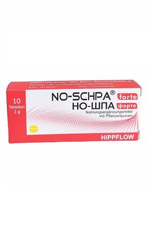 Но-Шпа, растительный препарат, 10 таблеток с доставкой по Словении