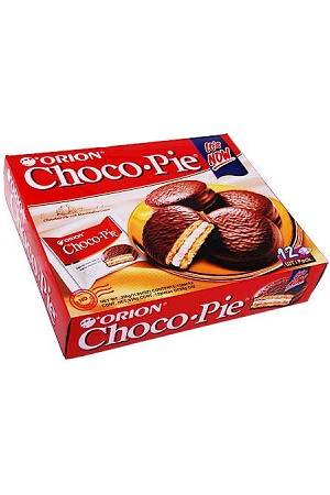 Piškoti Choco Pie z zračnim polnilom v čokoglazuri 12kos, 336g z dostavo v Sloveniji