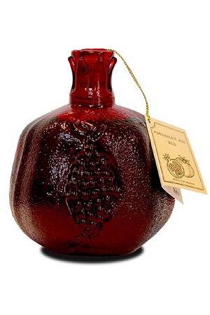 Vino granatnega jabolka 11,5% sladko 0,75l. spominska steklenica Armenija z dostavo v Sloveniji