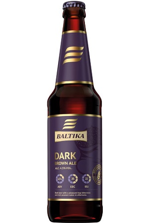 Пиво темное Балтика 4,5%  0,45л с доставкой по Словении