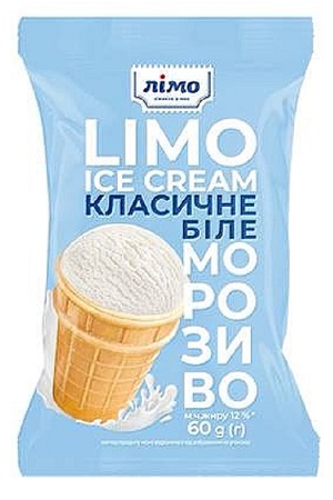 Мороженое Limo Пломбир Украина 60г с доставкой по Словении