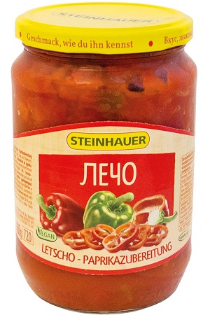 Paprika v paradižnikovi omaki Lečo Steinhauer, Ukrajina z dostavo v Sloveniji