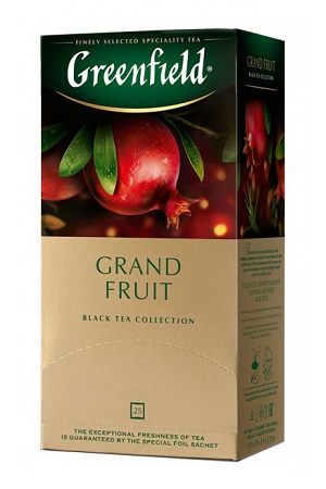 Čaj črni Greenfield Grand Fruit s hibiskusom in rožmarinom 25vrečk x1,5g z dostavo v Sloveniji