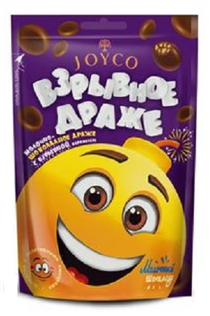 Eksplozivni čokoladni dražeji Joyco z okusom karamele Armenija 80g z dostavo v Sloveniji