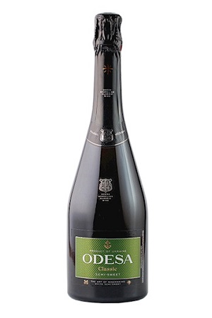 Belo polsladko Peneče vino Odesa Ukrajina 0,75l z dostavo v Sloveniji