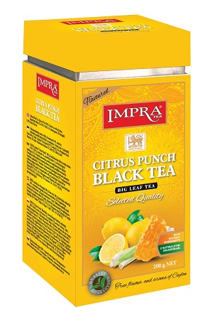 Черный листовой чай IMPRA Citrus Punch 200г с доставкой по Словении