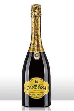 Belo polsladko Peneče vino Odessa Ukrajina 0,75l z dostavo v Sloveniji