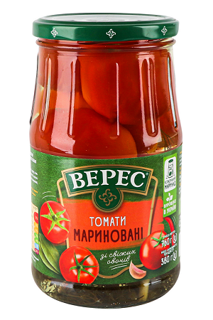 Томаты маринованные Верес, Украина 760г с доставкой по Словении