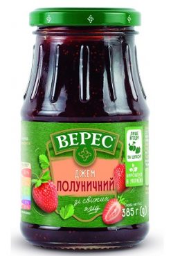 Джем клубничный Верес 385г