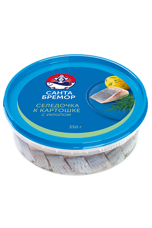 Селедочка к картошечке с укропом Santa Bremor 350г Беларусь с доставкой по Словении