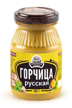 Gorčica Ruska Semilukskaja trapeza 150g Rusija z dostavo v Sloveniji