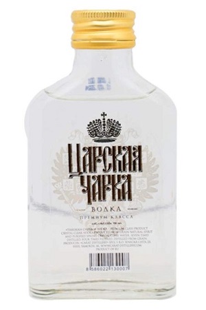Vodka Carska Čarka 0,1L 40% Rusija z dostavo v Sloveniji
