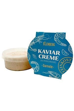 Kaviarna krema, kaviar trske s kozicami Lemberg 150g z dostavo v Sloveniji