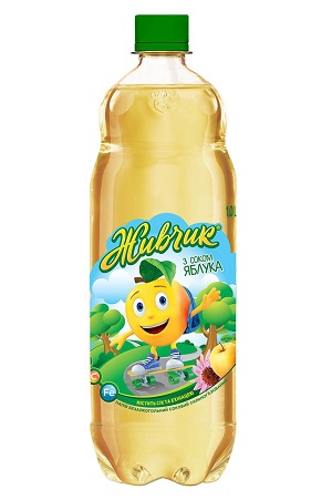 Limonada z okusom Jabolk Živčik 1L Ukrajina z dostavo v Sloveniji