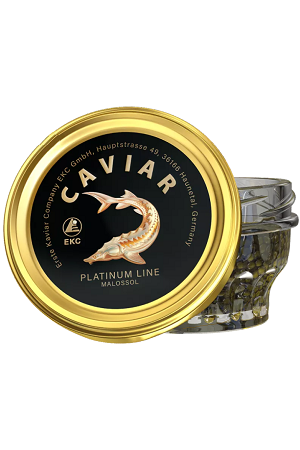 Črni kaviar jesetra Platinum line, 100g z dostavo v Sloveniji