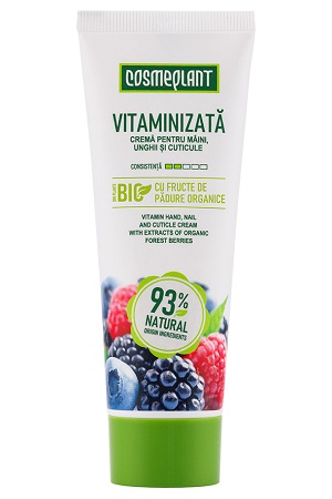 Vitaminska krema za roke, nohte in obnohtno kožico Cosmeplant 75ml z dostavo v Sloveniji