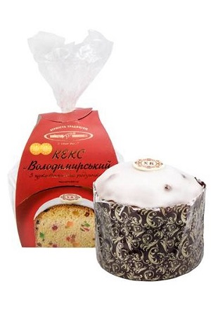 Кулич Володимирский с цукатами, 600г Украина с доставкой по Словении